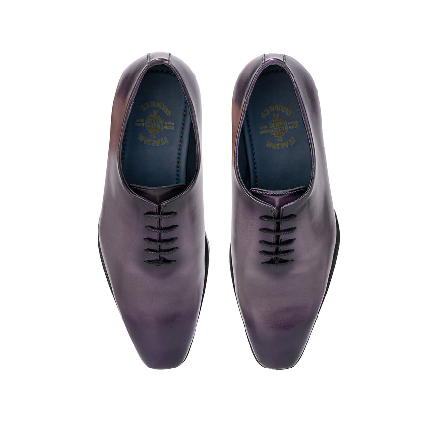 Caradonna Salvia Whole Cut Oxford Shoes