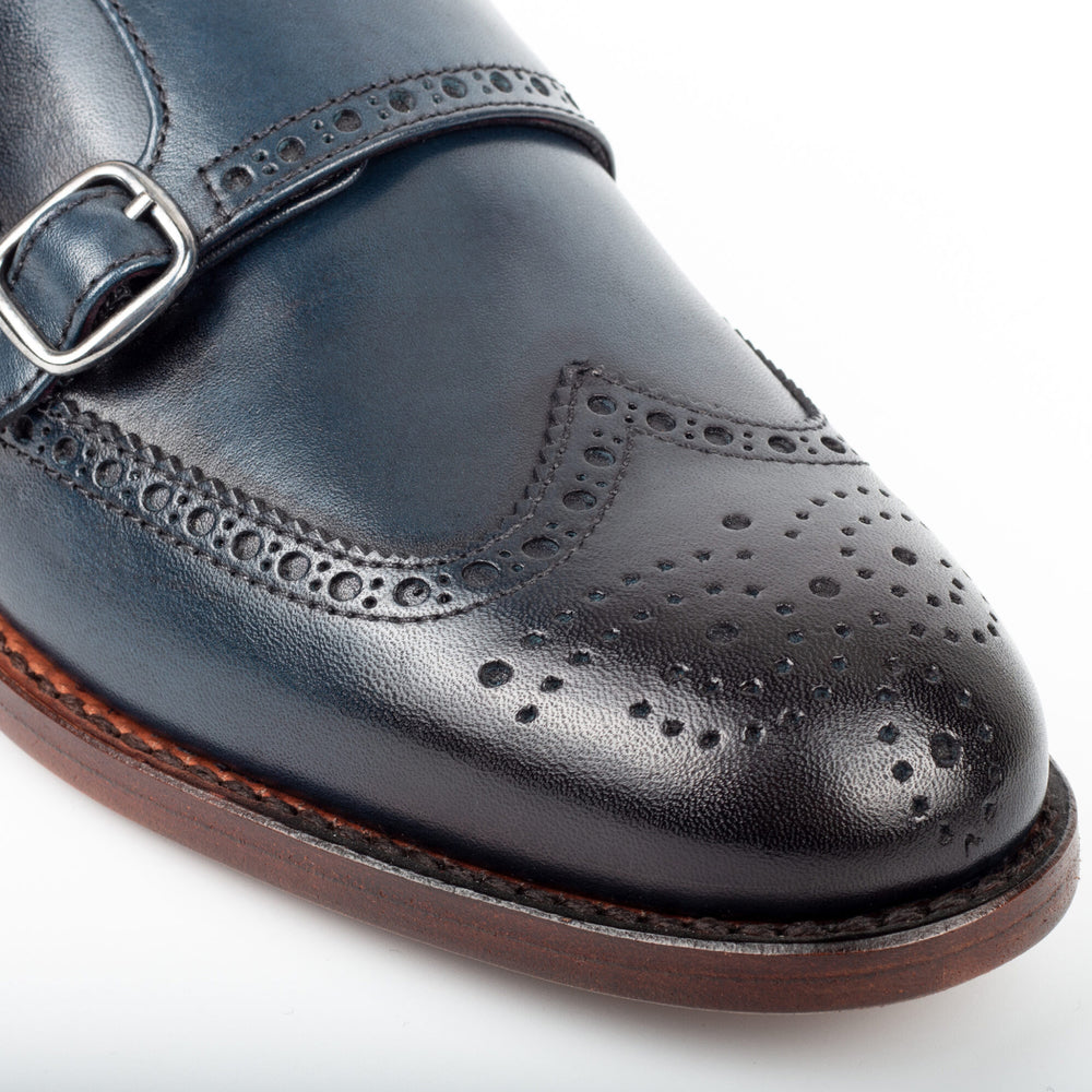 Double Monkstrap Mens Shoes