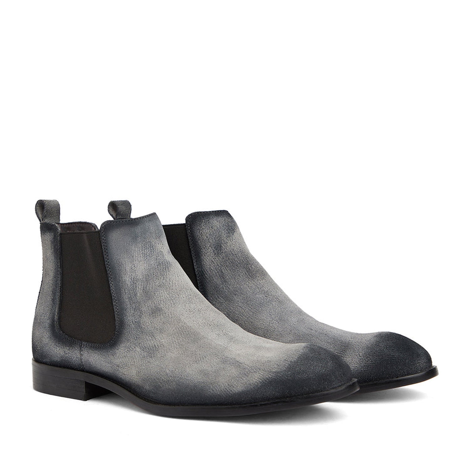 Midnight Grey Chelsea Boots