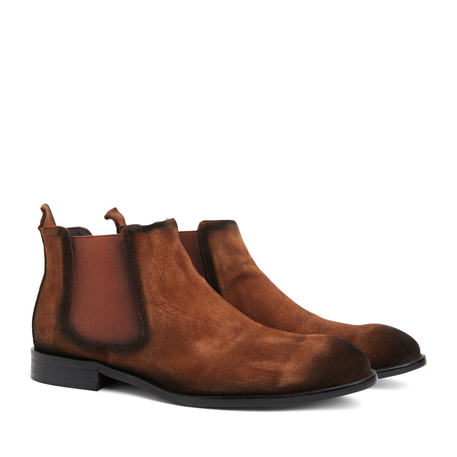 Midnight Brown Chelsea Boots