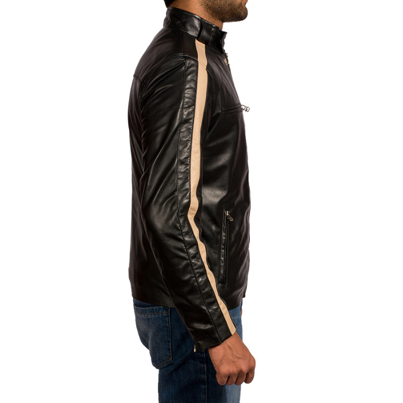 Axiron Leather Biker Jacket