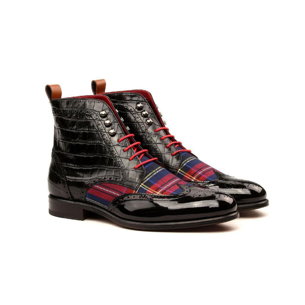 Military Brogue Boot