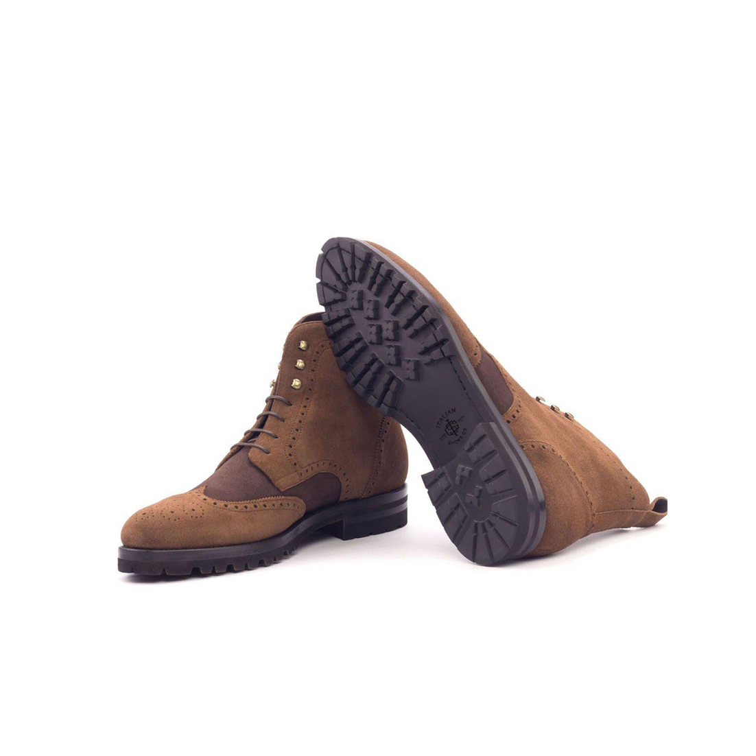 Military Brogue Boot