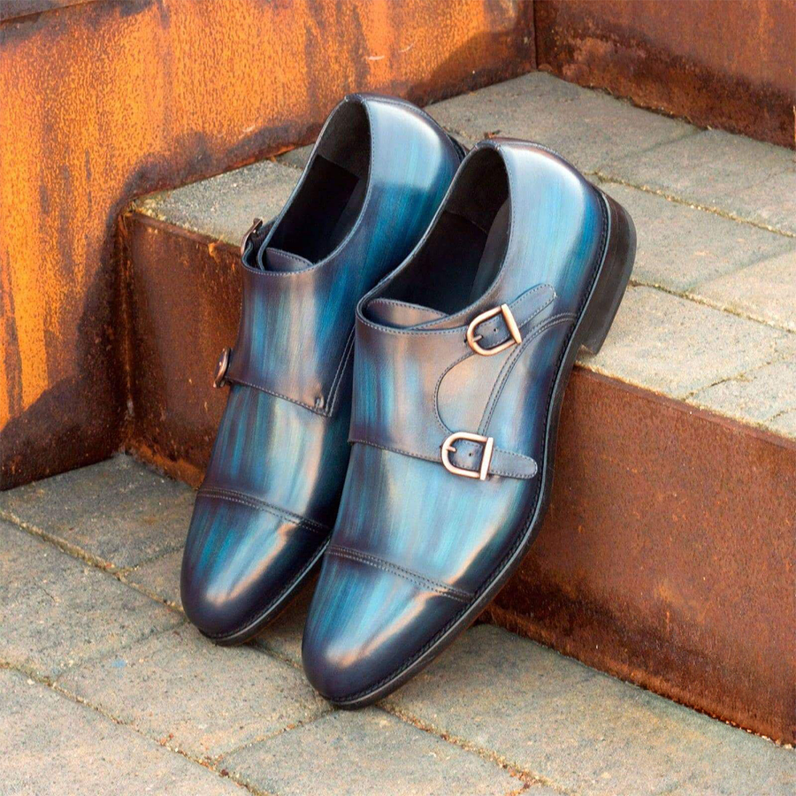 Velvet Vignette Monkstrap Shoes