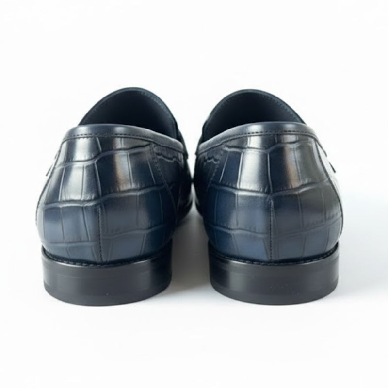 Croc Luxe Classic Horsebit Loafers