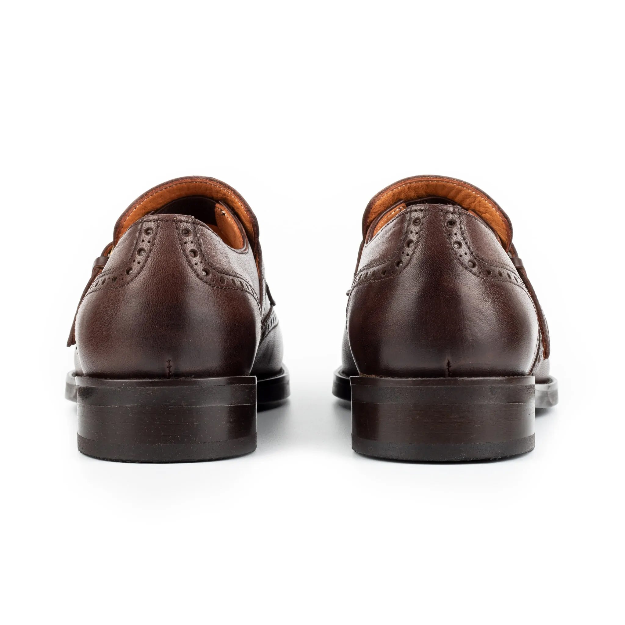 Chestnut Single Monk Strap Men's Shoes