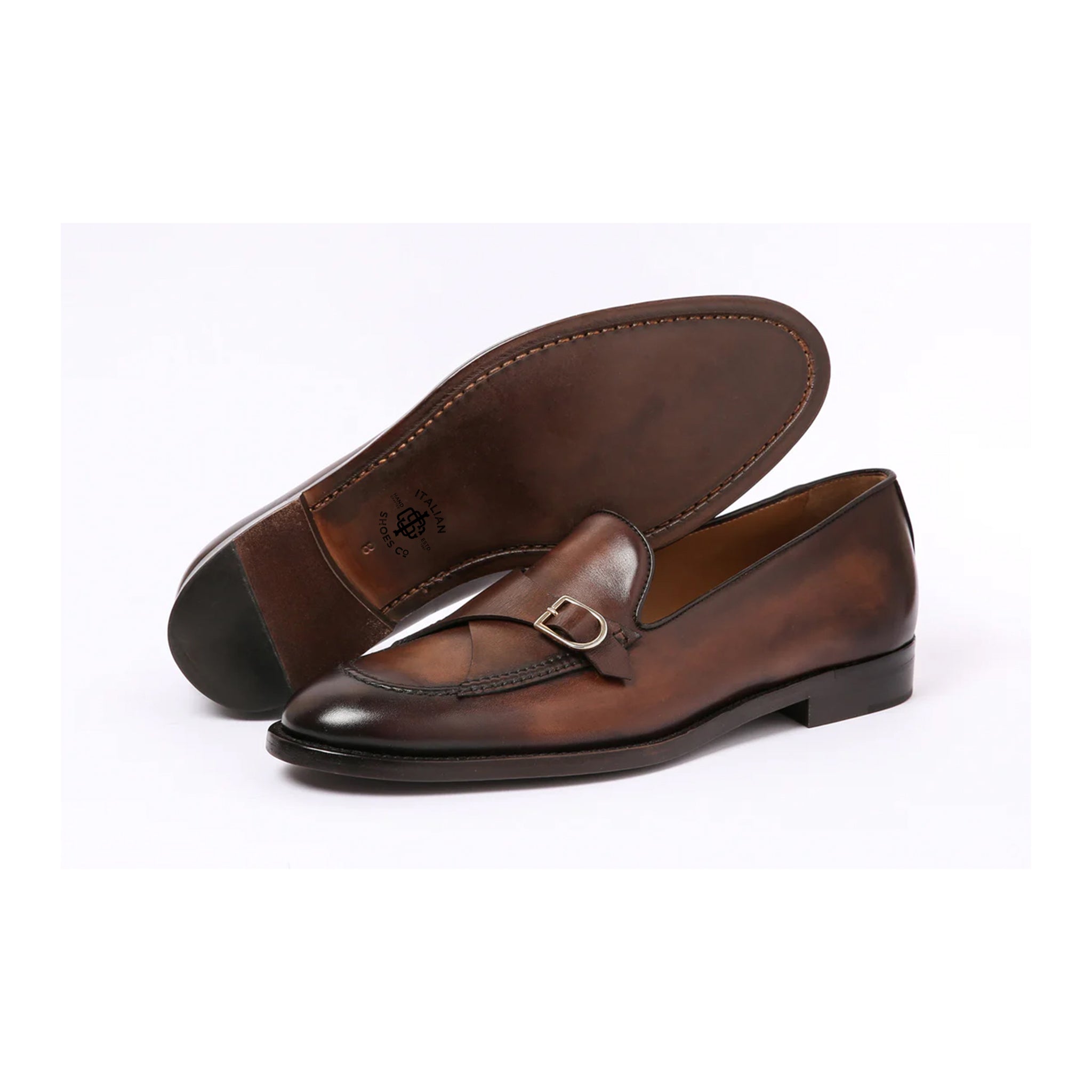 Damian Single Monk Strap Shoes