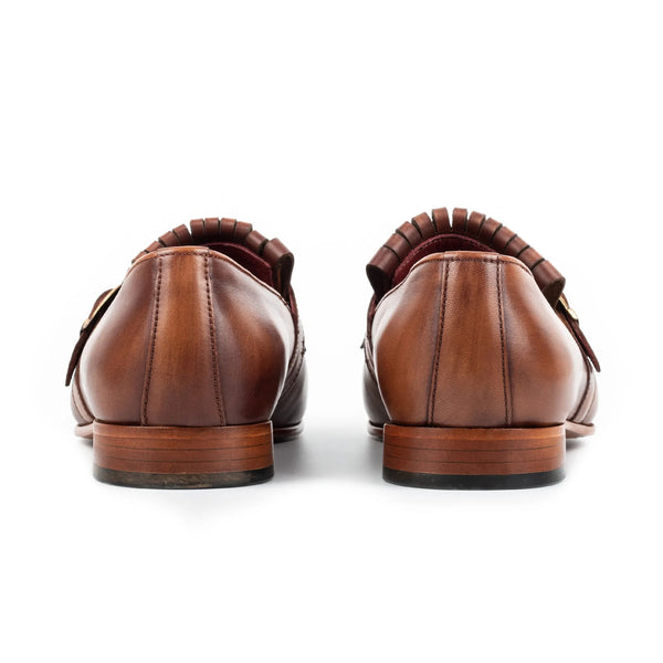 Handcrafted Single Monkstrap Mens Shoes