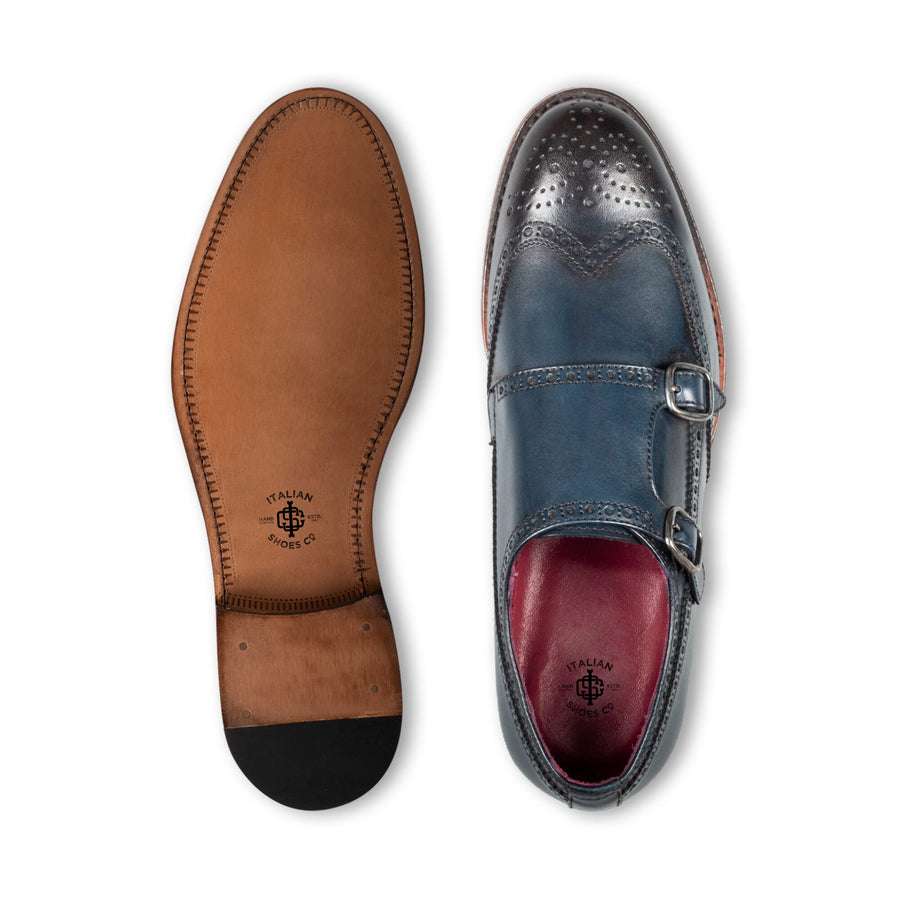Trout Double Monk Strap Men s Shoes