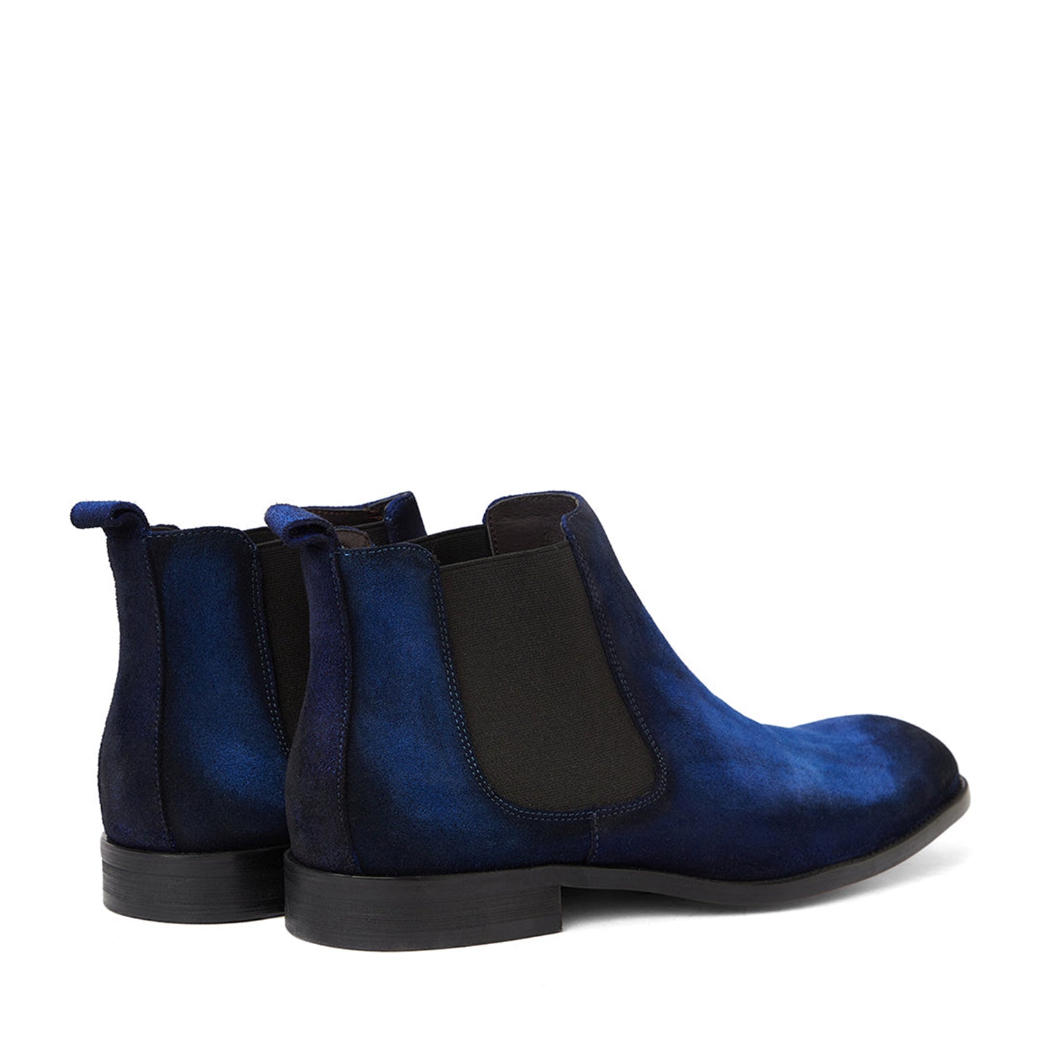 Blue chelsea boots online