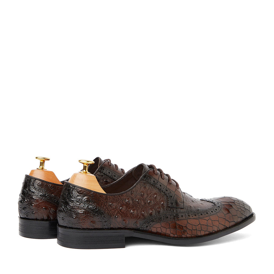 Ostrich Crocodile Shoes
