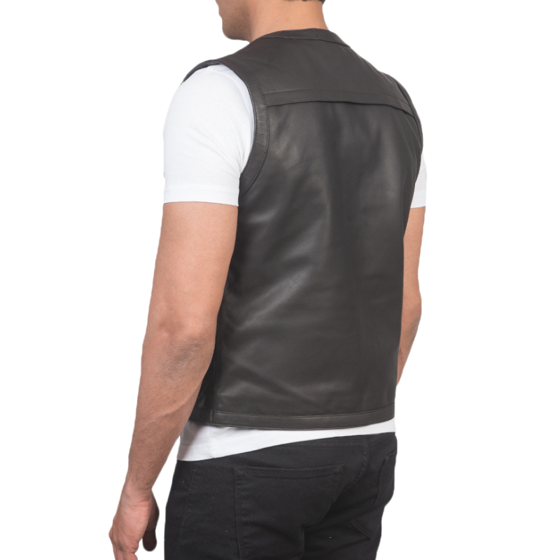 Clydus Leather Vest