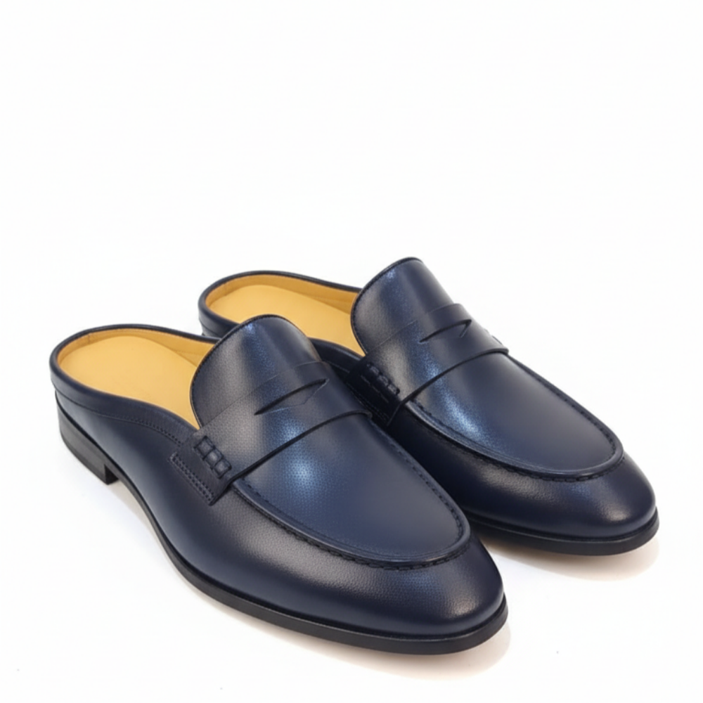 Luxe & Sleek Leather Mule