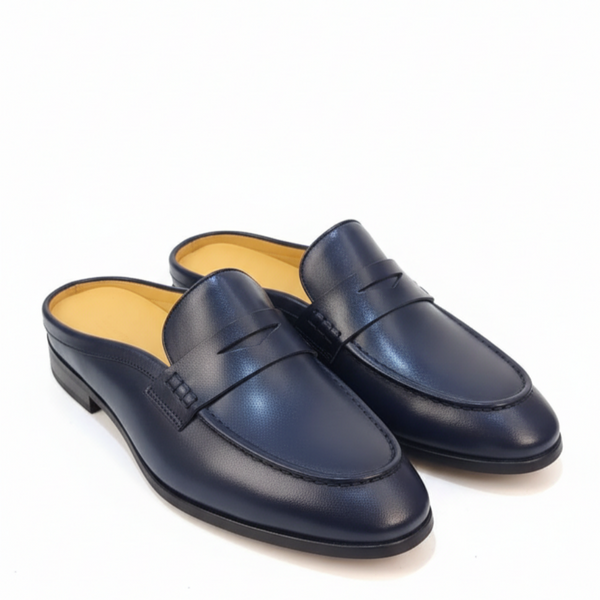 Luxe And Sleek Leather Mule