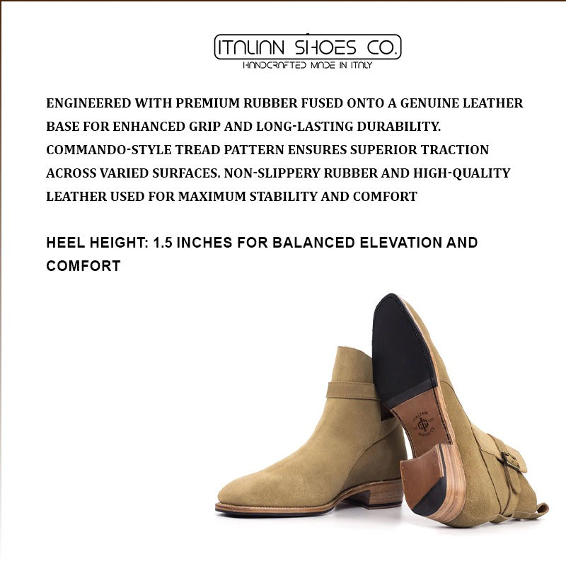 Luxury Leather Polished Dark Brown Square-toe Boot With Side-zip Detailing
