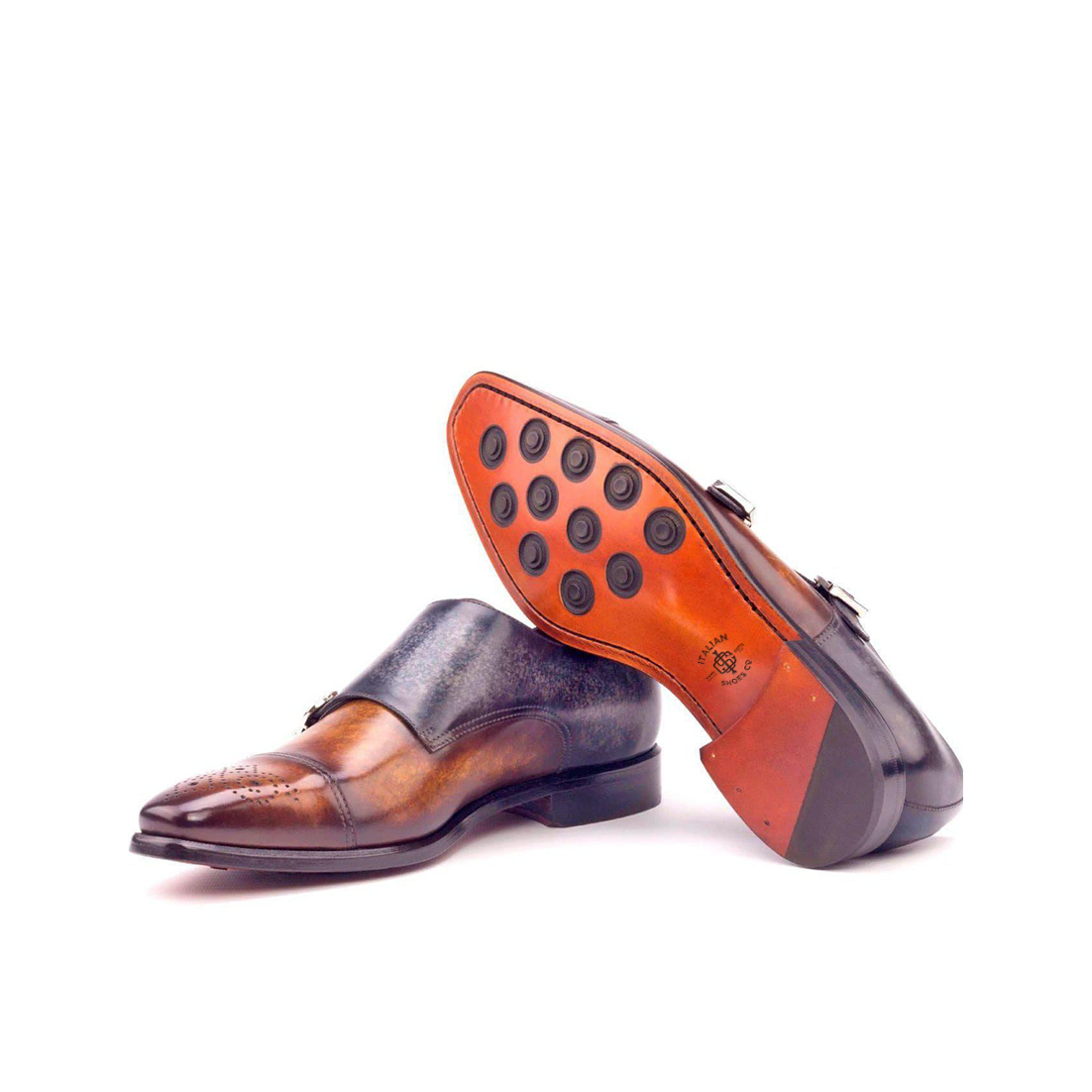 Tranquil Tundra Monkstrap Shoes