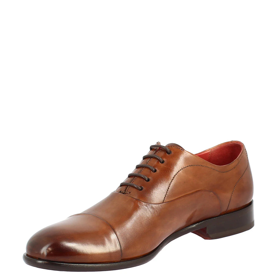 Brandy Leather Lace-up Shoes