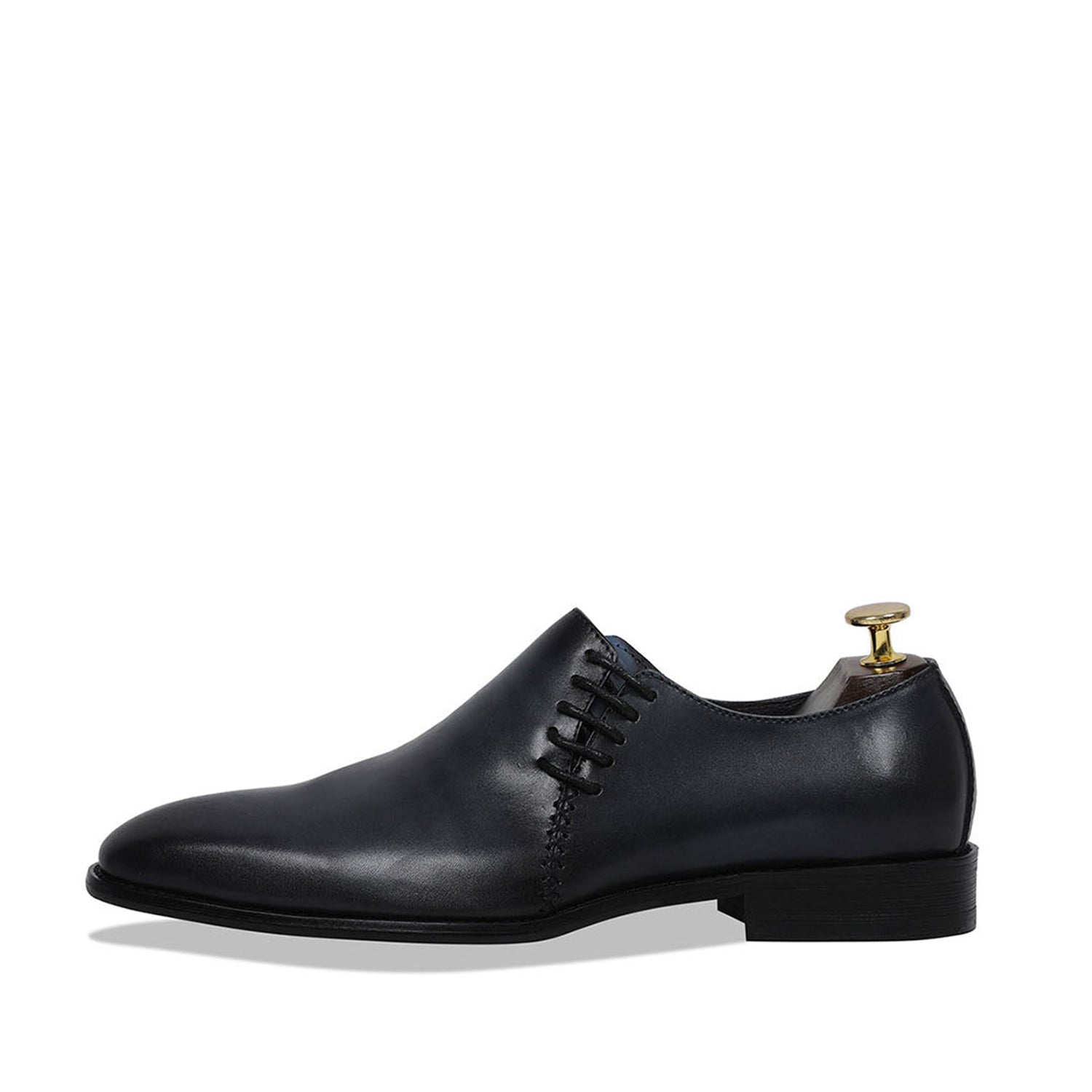 Spanish Black Leather Shoes