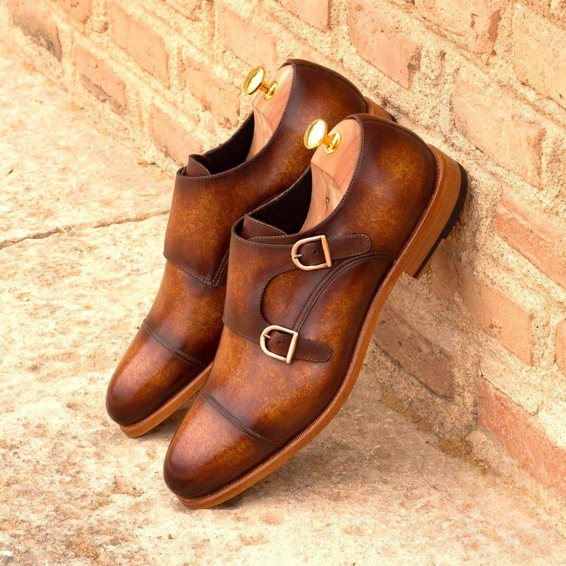 Zephyr Zenith Monkstrap Shoes