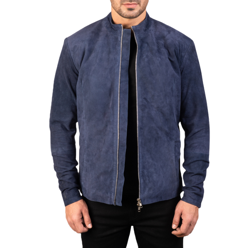 Fenros Suede Biker Jacket