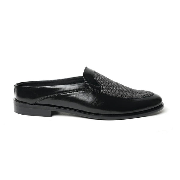 Half Mule Shoes - Leather
