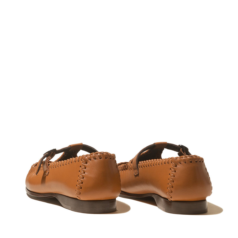 Men Braided Seams T bar Loafer