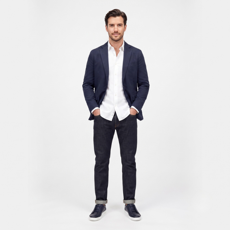Aether Luxe Tripple Stitch Sneaker