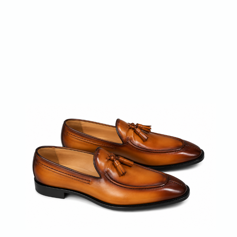 Alfred Leather Luxe Tassel Loafer