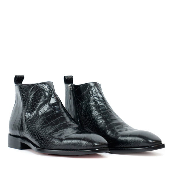 Antilia Croco Leather Boots