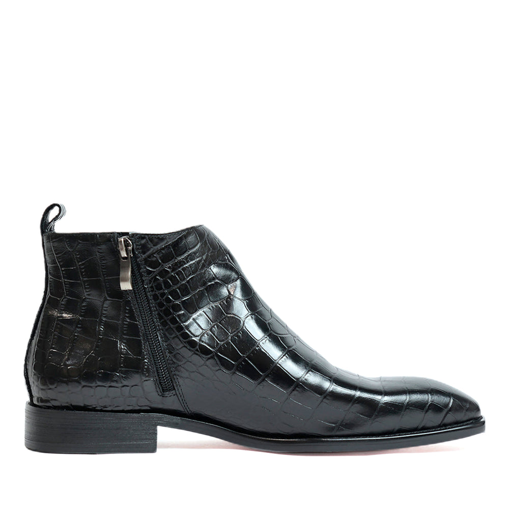 Antilia Croco Leather Boots