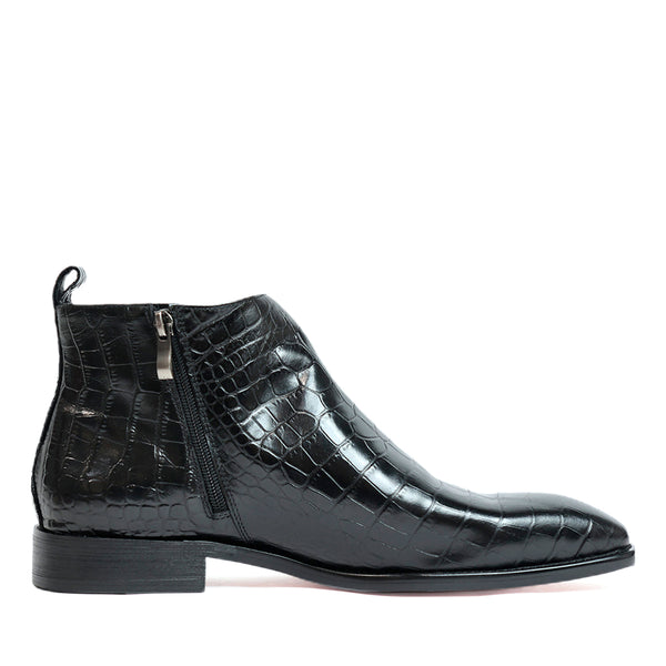 Antilia Croco Leather Boots