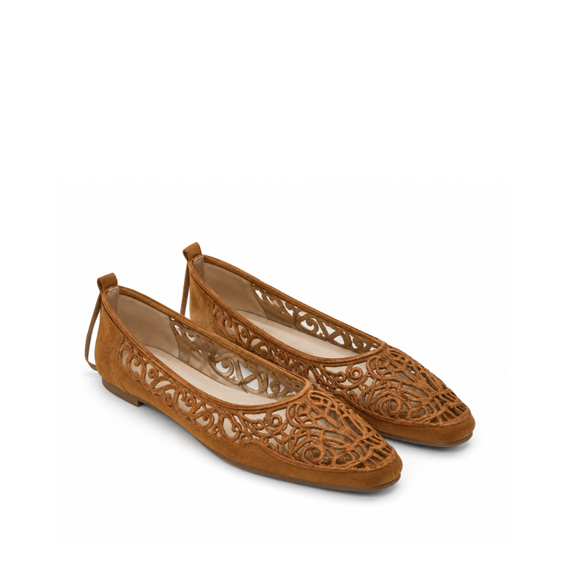 Arabella Filigree Ballet Flats