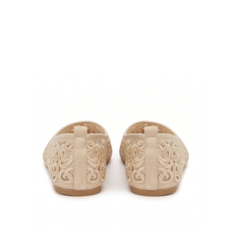 Arabella Filigree Pointed Ballet Flats