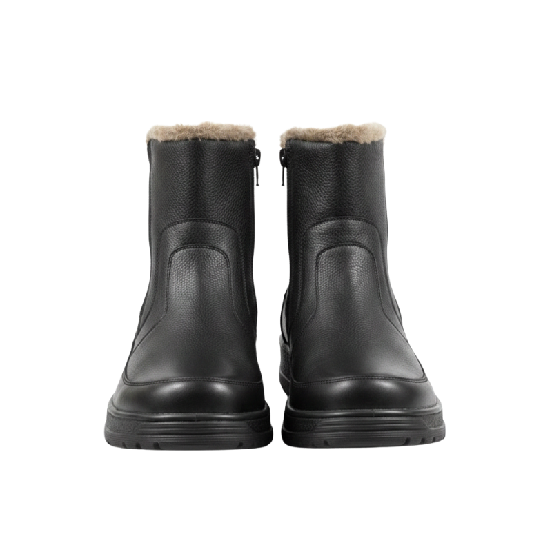 Arctic Shield Fur-Lined Leather Boots