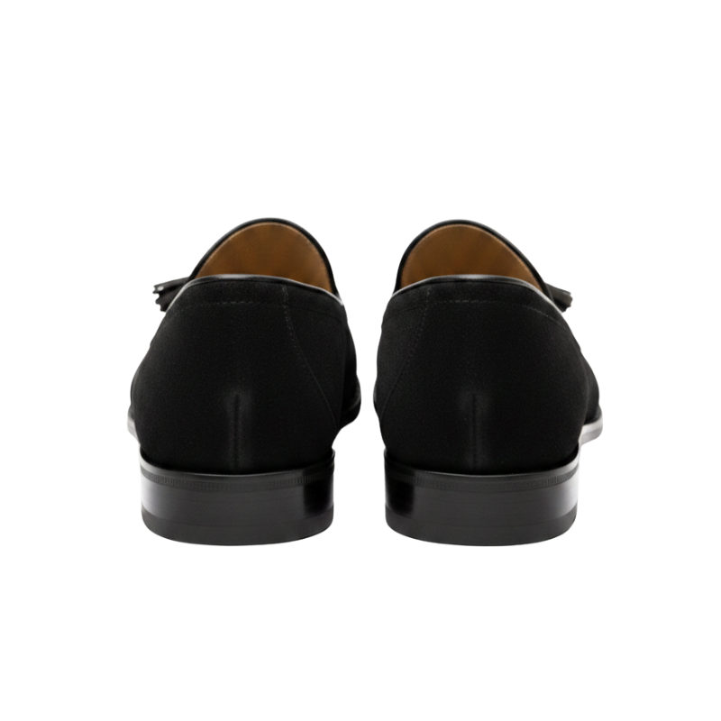 Aristo Italian Suede Tassel Loafers