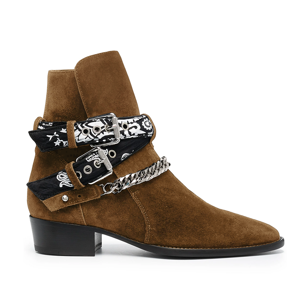 Bandana Buckle Cuban Boot