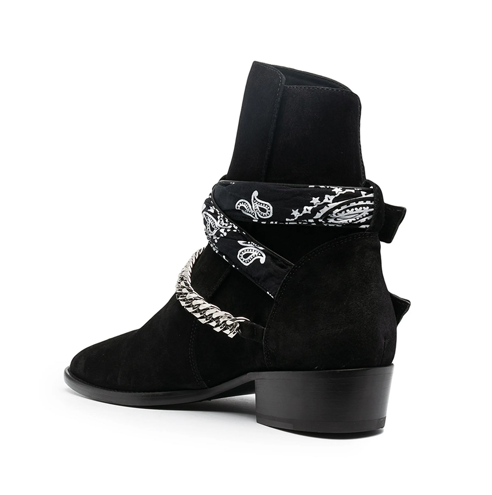 Bandana Buckle Cuban Boot