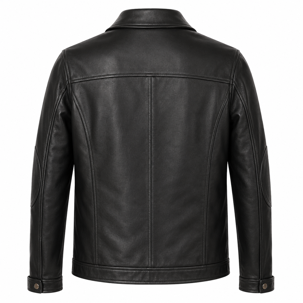 Arthur Luxury Italian Zipper Leather Jacket