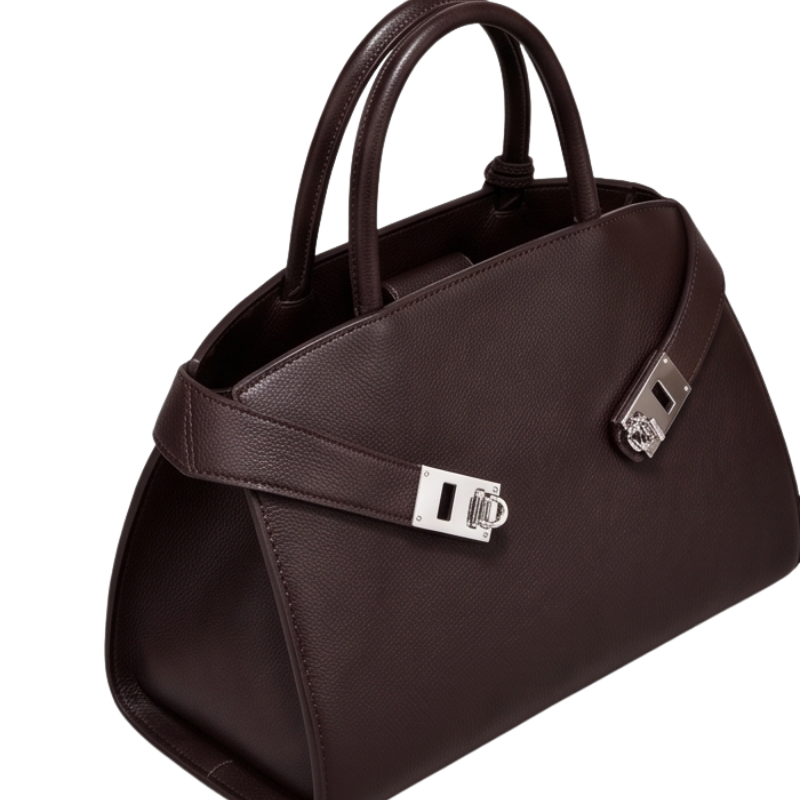 Classic Stylish Leather Ladies Handbag