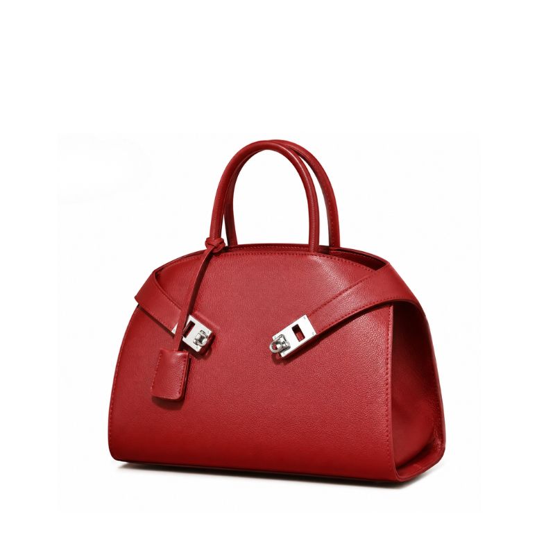 Classic Stylish Leather Ladies Handbag