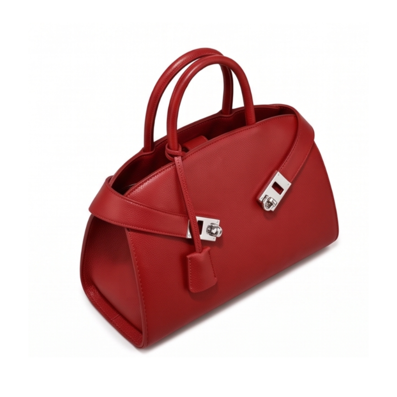 Classic Stylish Leather Ladies Handbag