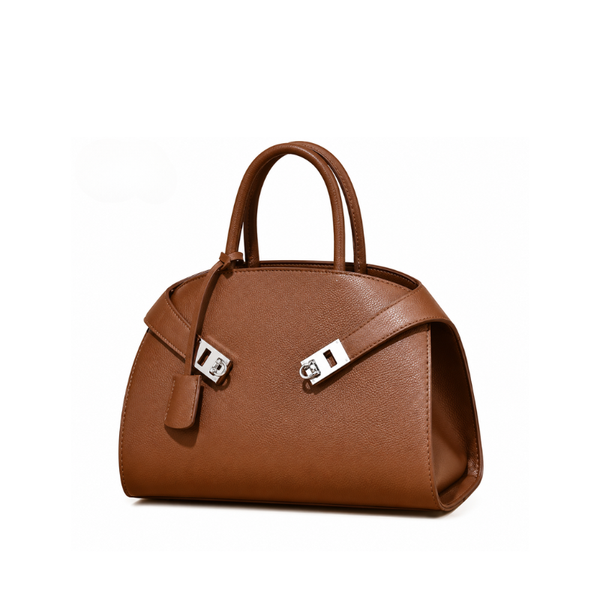 Classic Stylish Leather Ladies Handbag