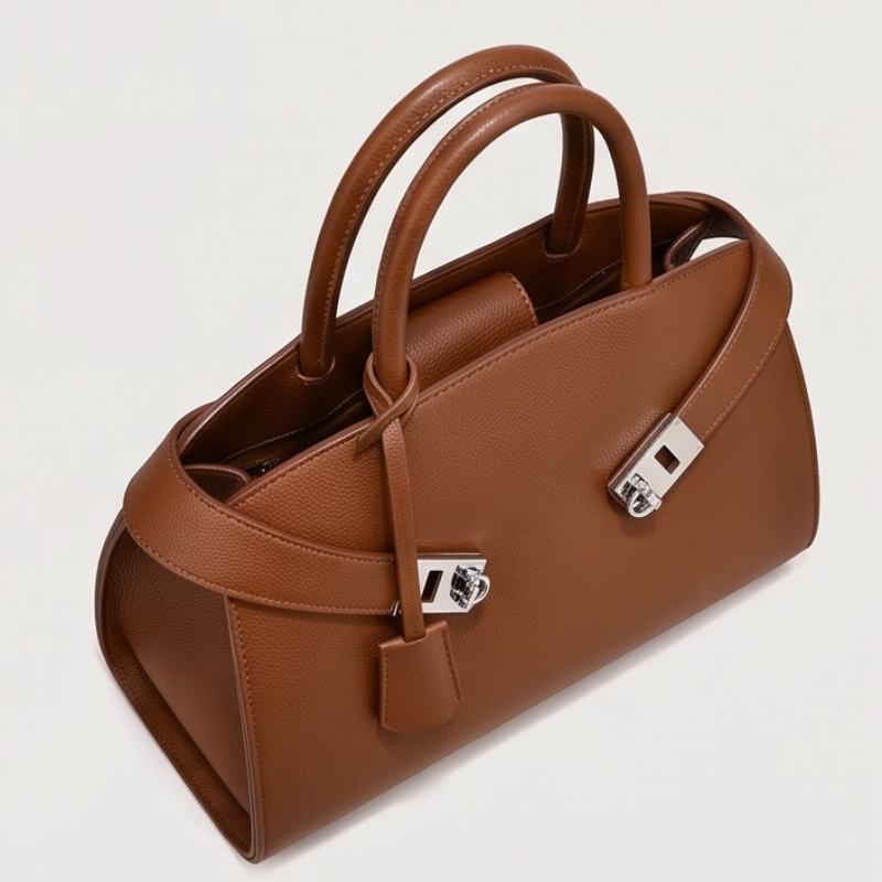 Classic Stylish Leather Ladies Handbag