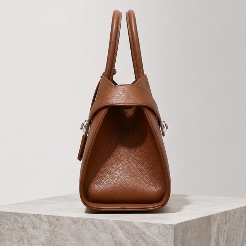 Classic Stylish Leather Ladies Handbag