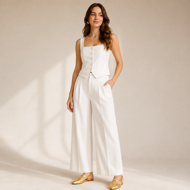 Aurelia Gold Tabi Slingback Flats
