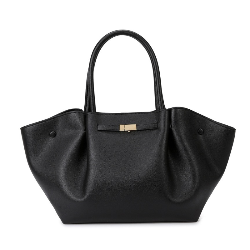 Aurelia Winged Leather Tote Bag