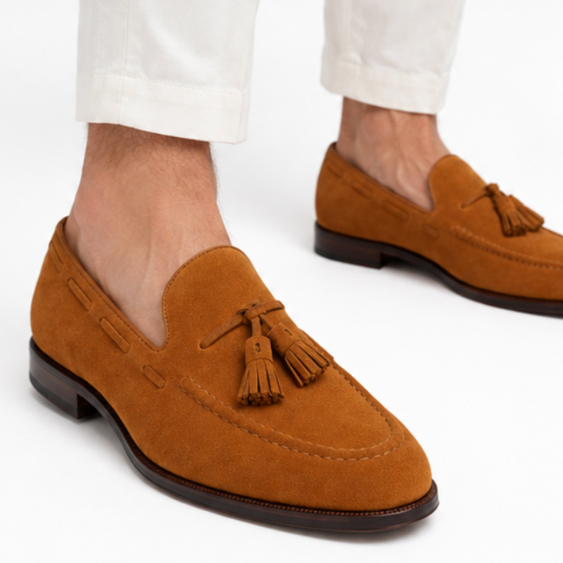 Aurelio Suede Tassel Loafer