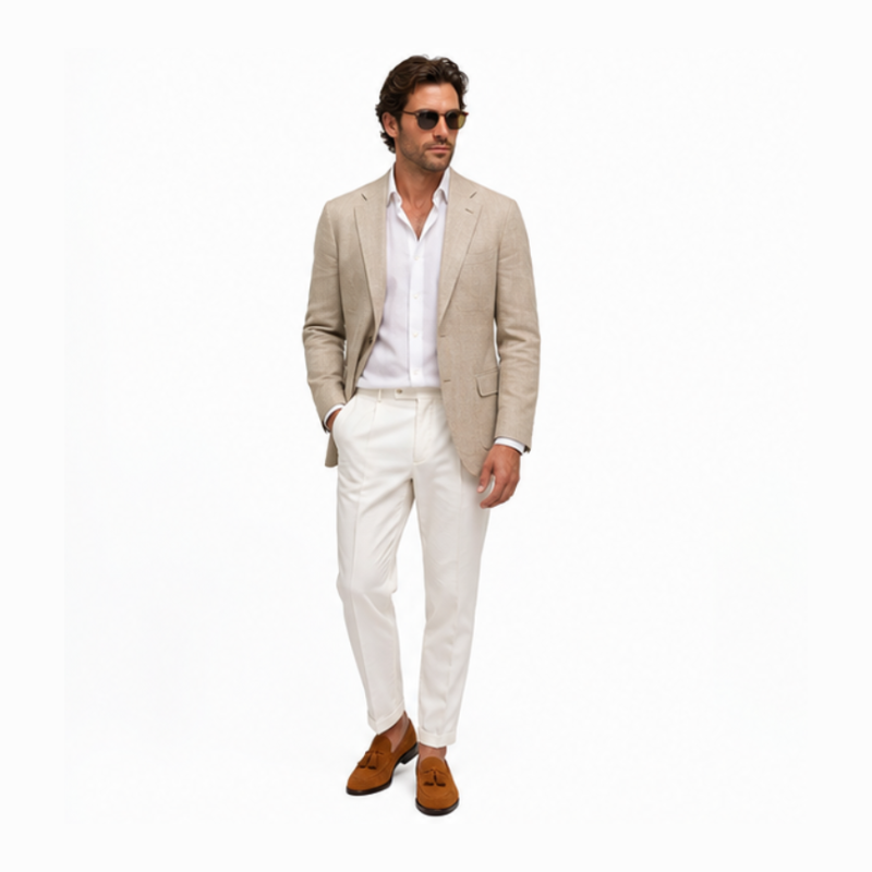 Aurelio Suede Tassel Loafer