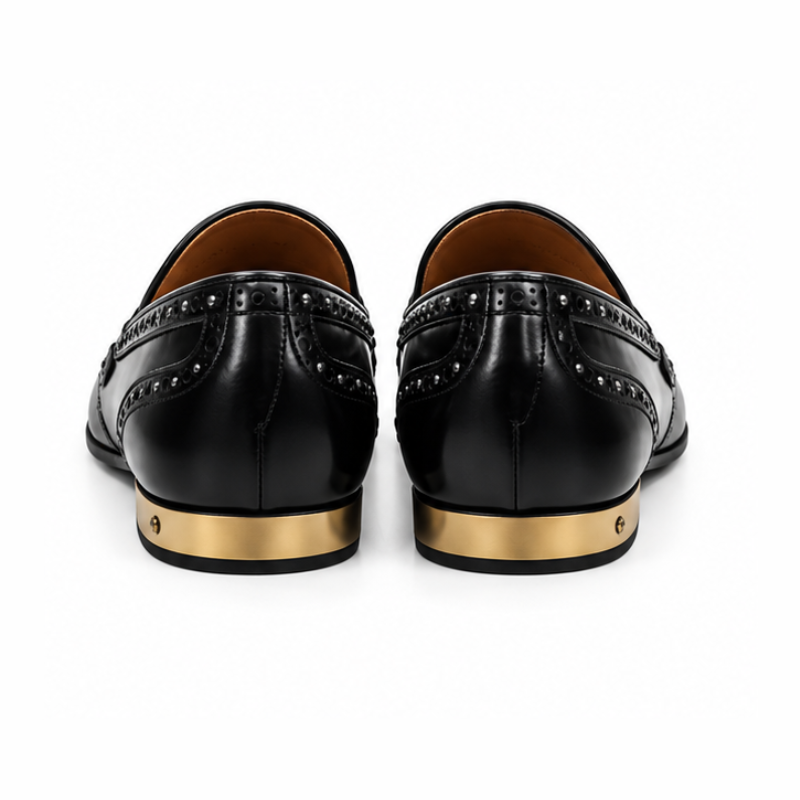 Aurelio Leather Kiltie Brogue Loafers