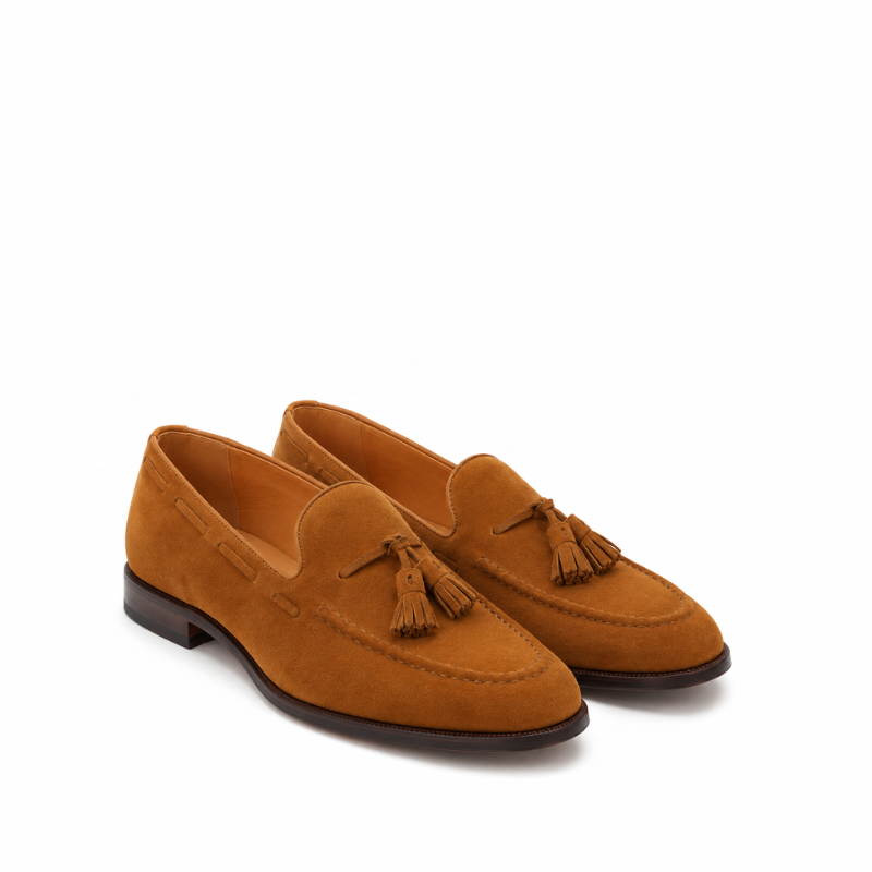 Aurelio Suede Tassel Loafer